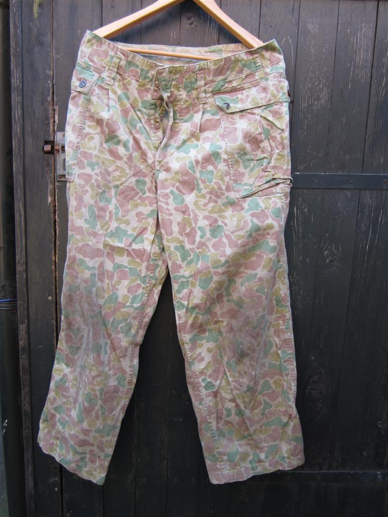 WW2 U.S.M.C. Camo Trousers